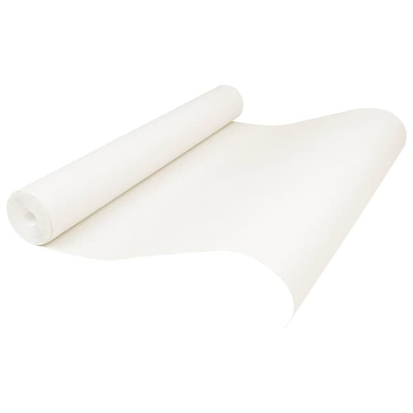 3D Solid Tapet Randig Gräddvit 10 x 0,53 m Non-woven tyg