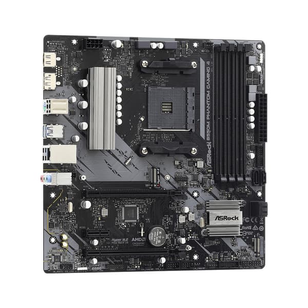 Asrock B550M Phantom Gaming 4 AMD B550 Uttag AM4 micro ATX
