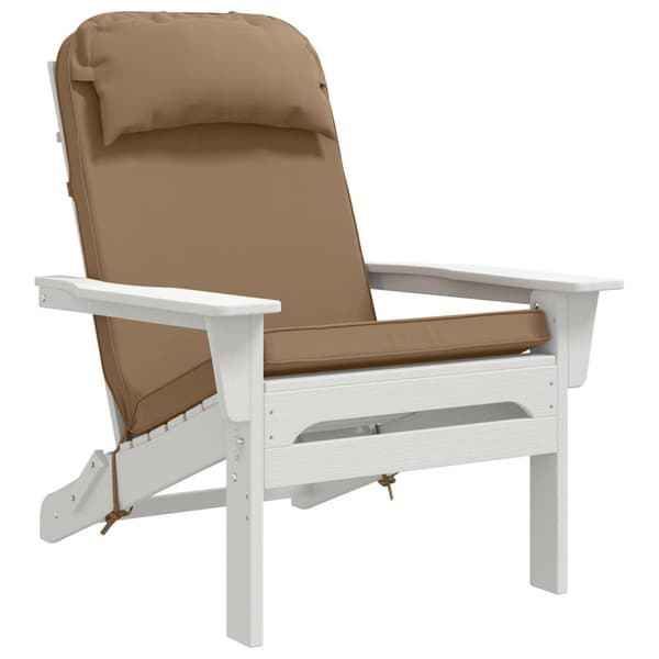 Solsängkudde 100% Polyester Taupe 55 x 124 x 5 cm