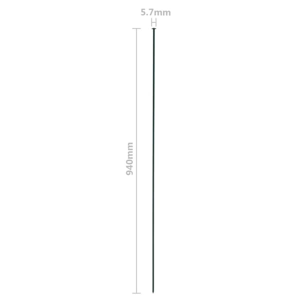 Staket båge 77,5x78,5 cm grön