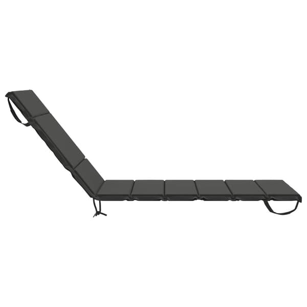 Solstol Kudde GEMERT 100% Polyester Antracit 200 x 80 x 3 cm