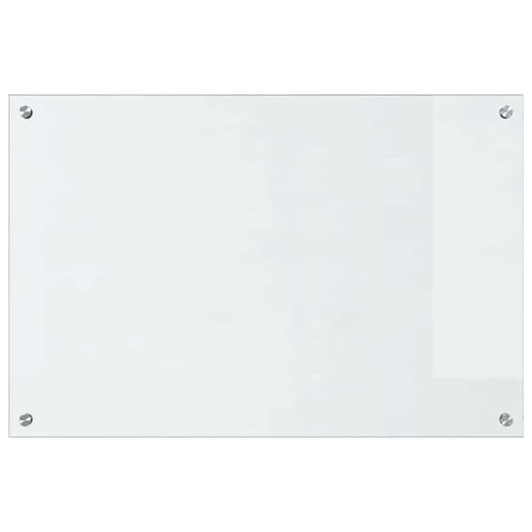 Köksskydd 2 pcs Transparent 90 x 60 cm härdat glas