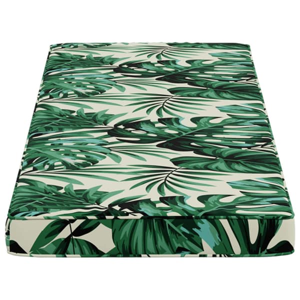 1-delad Bänk Kudde VUGHT 100% Polyester Bladmönster