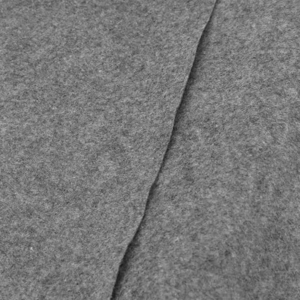 Bottenmatta ljusgrå 999x500 cm polyester geotextil