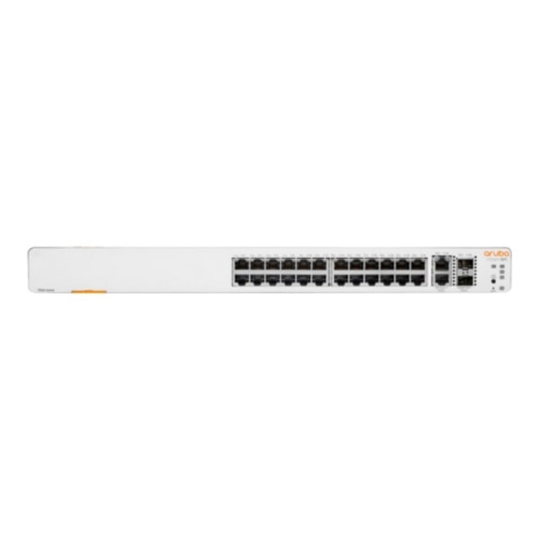 HPE Networking Instant On 1960 24G 2XGT 2SFP+ Switch - switch - 24 portar - Administrerad - rackmonterbar Vit