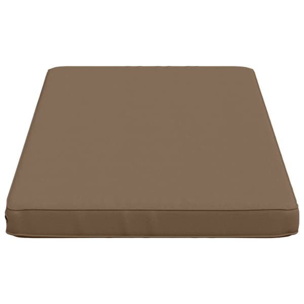 2-delade Bänk Kuddar VUGHT 2 st 100% Polyester Taupe