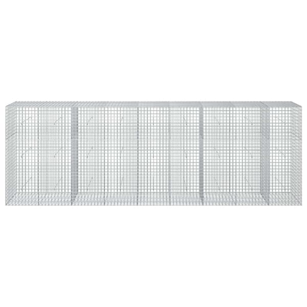 Gabion med 5 mm tråd och 5x5 cm nät 450x50x150 cm