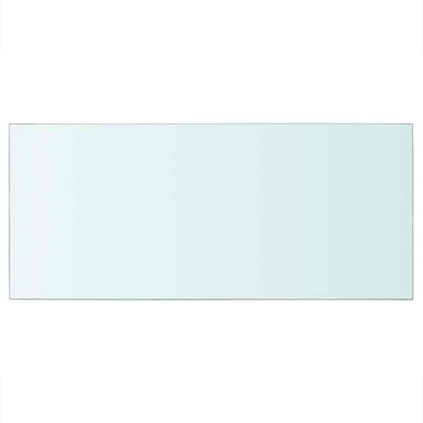 Hyllplan glas genomskinlig 50x25 cm