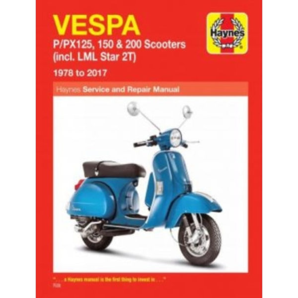 Vespa P/PX125, 150 & 200 Scooters (incl. LML Star 2T) (78-17) (häftad, eng)