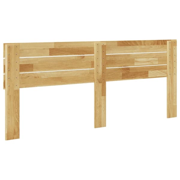 Sänggavel 200 cm massivt trä ek