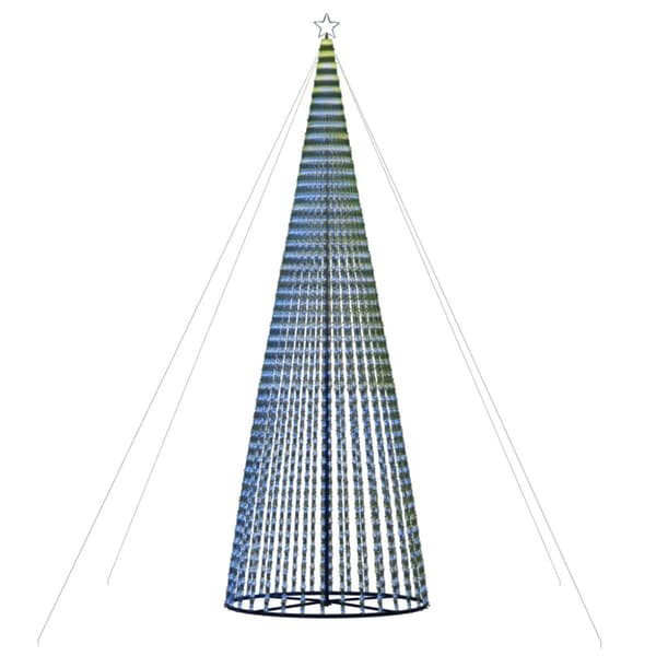 LED julgran 1544 LED blå 500 cm