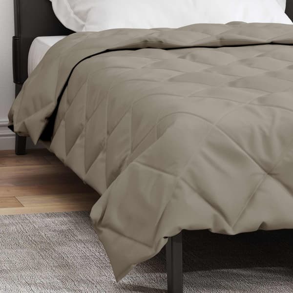 Sommar Duvet Ljusgrå 220 x 135 cm Mikrofiber