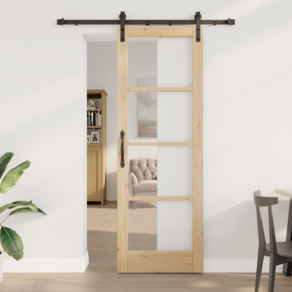 Skjutdörr med Hårdvaruset 'ORKDAL'73.5x211 cm