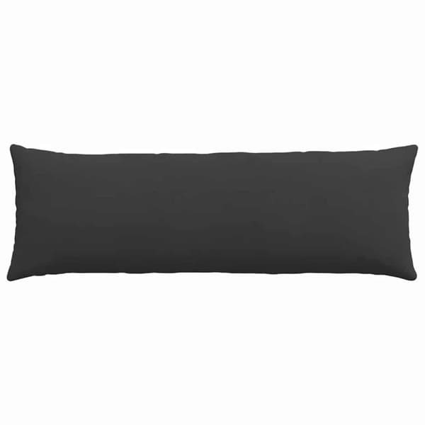 Sofakuddar 2 pcs Svart 120 x 40 cm tyg