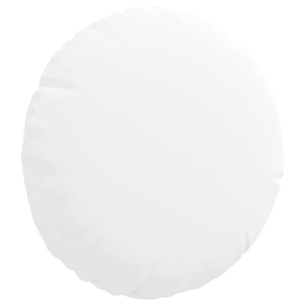Sittkuddar 2 pcs Vit Ø30 x 13 cm tyg