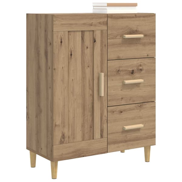 Sideboard Artisan-ek 69,5 x 34 x 90 cm Konstruerat trä