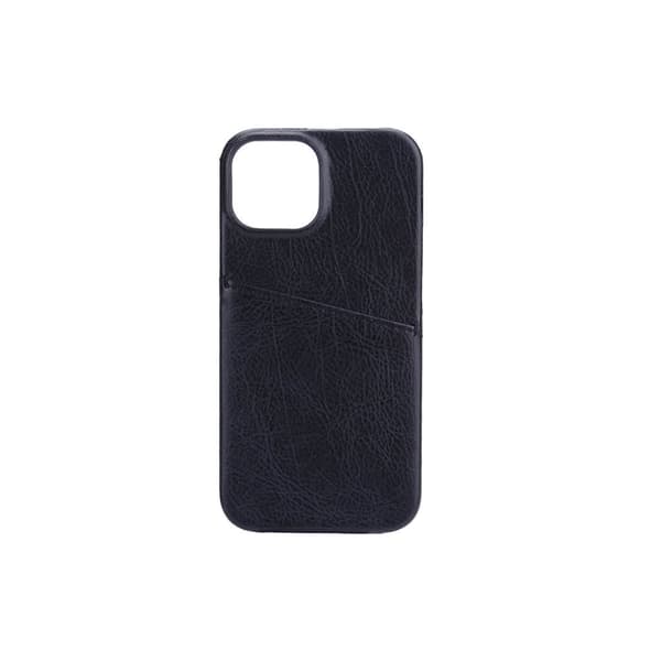 Mobilskal Svart med Kortfack iPhone 13  Mini