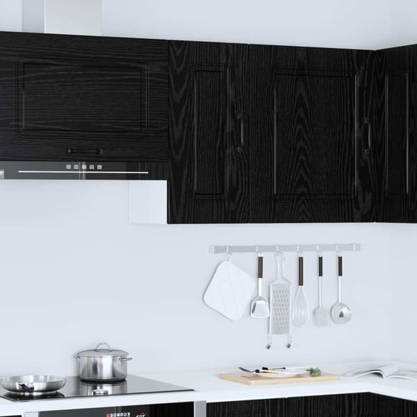 Diskmaskin panel Kalmar Svart Ek 30 x 31 x 60 cm
