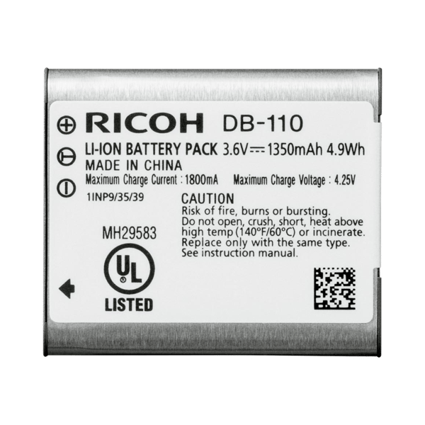 Ricoh Uppladdningsbart Batteri DB-110 OTH