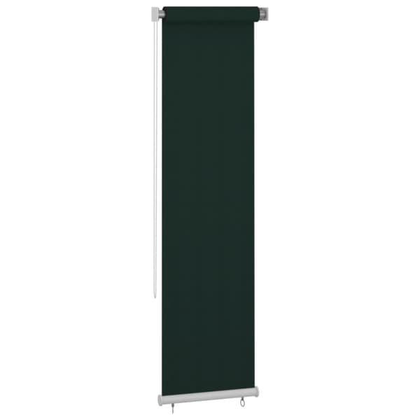 Rullgardin utomhus 60x230 cm mörkgrå HDPE