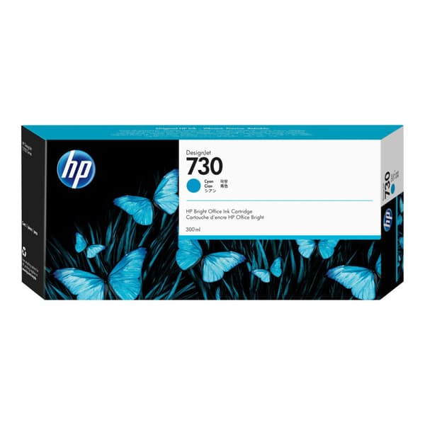 HP 730 - hög kapacitet - cyan - original - DesignJet - bläckpatron