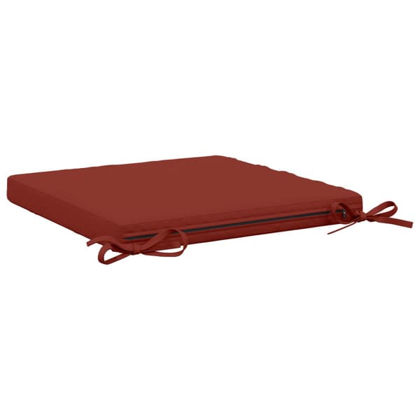 4-delade Sittdynor SOEST 4 st 100% Polyester Röd 40 x 40 x 5 cm