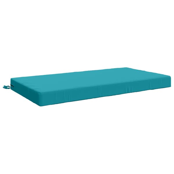 Sittkudde SOEST 100% Polyester Turkos 120 x 80 x 10 cm