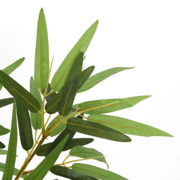 Konstväxt bambu 552 blad 120 cm grön