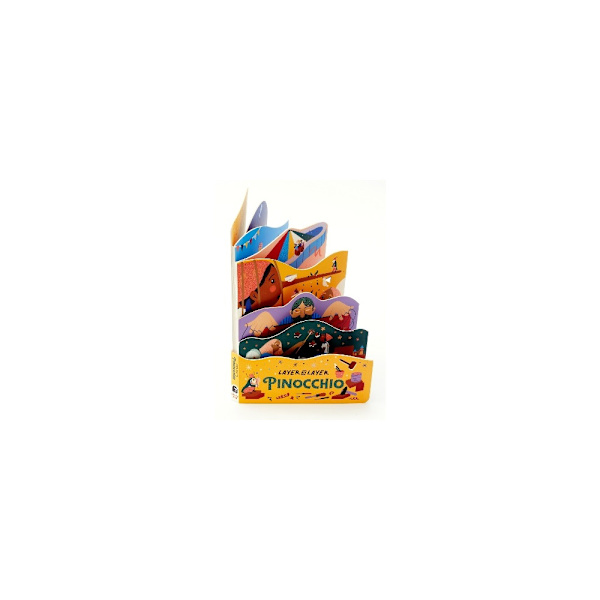 Pinocchio (bok, kartonnage, eng)