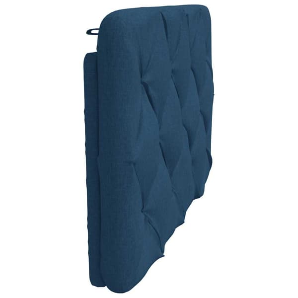 Headboard Cushion Blue 80 cm Fabric