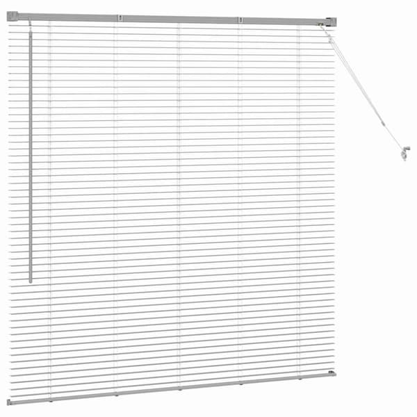 Persienner Silver 130 x 125 cm Aluminium
