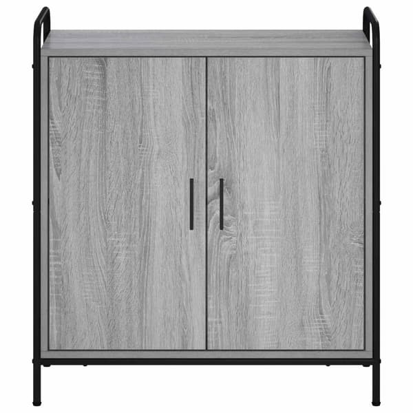 Sideboard Grå Sonoma 97 x 33 x 81 cm Konstruerat trä