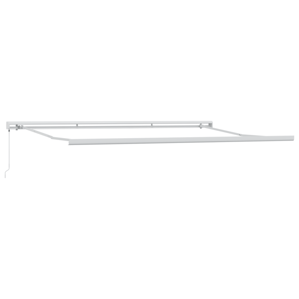 Utdragbar markis Flerfärgsdesign 500 × 300 cm