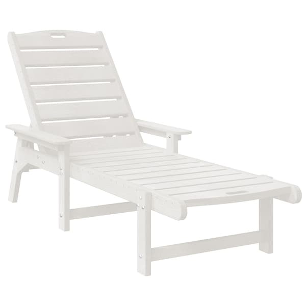 Solstol Reclining 3 pcs Vit polyeten