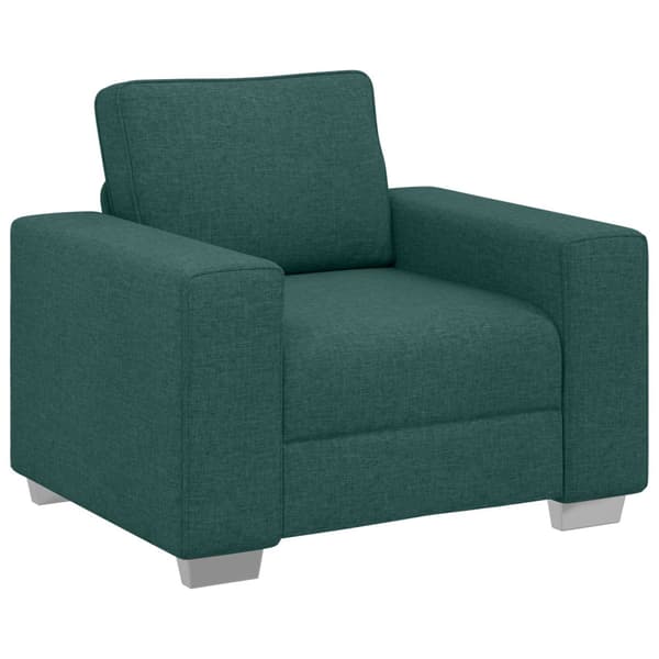 Soffstol Mörkgrön 100 cm tyg