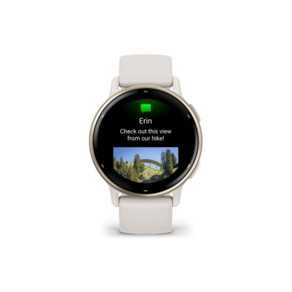 Garmin vívoactive 5 - elfenben - smart klocka med band - 4 GB