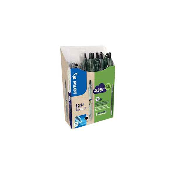 Kulpenna PILOT Ecoball 1mm svar 10+10/fp