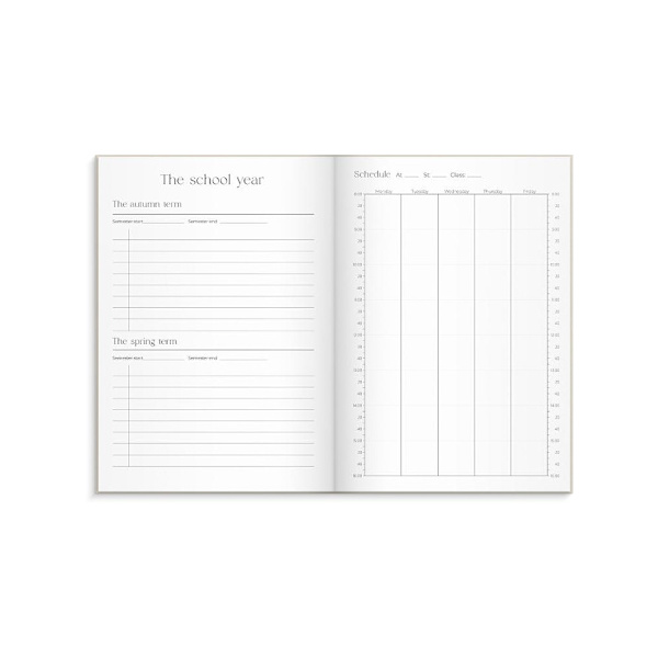 Student Planner beige 26/27