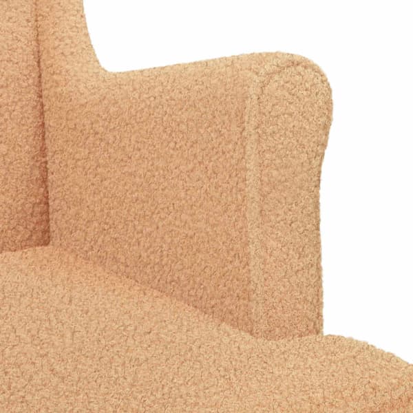 fåtölj Beige tyg