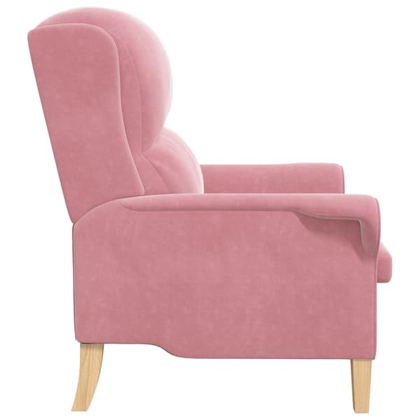 fåtölj Rosa Sammet