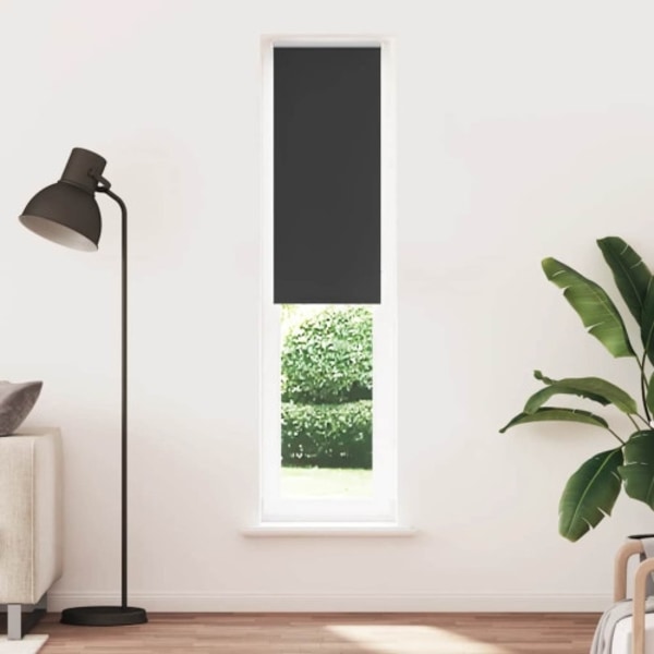 Rullgardin mörkläggning svart 50x210 cm tyg bredd 45,7 cm