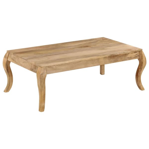 Soffbord massivt mangoträ 116x66x41 cm
