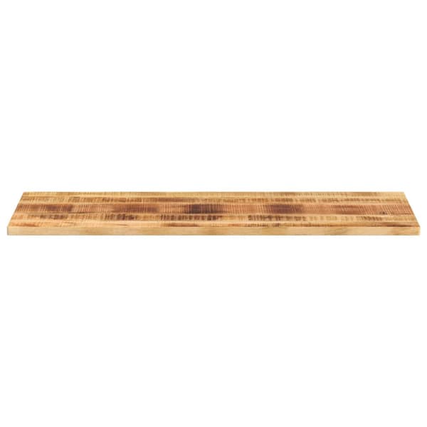 Bordsskiva 140x50x2,5 cm rektangulär massivt grovt mangoträ