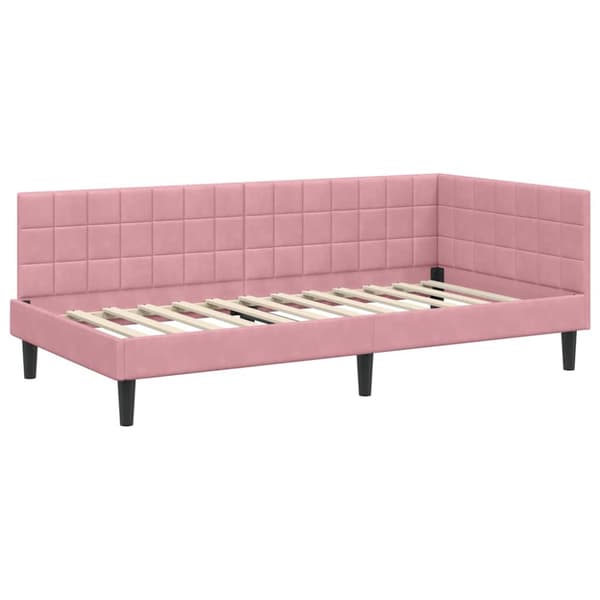 Hörn Sängram Rosa 90 x 200 cm Sammet