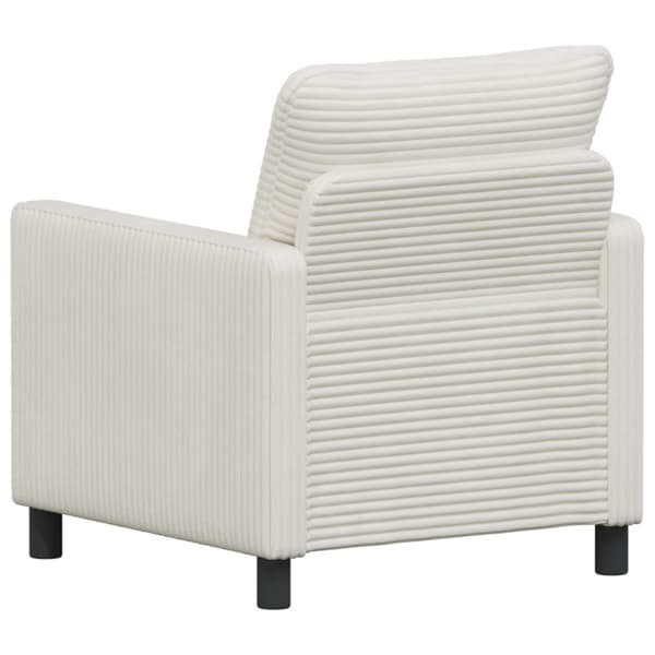 Soffa Gräddvit 76 x 81 x 87,5 cm Polyester