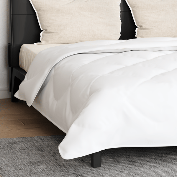 Sommar Duvet med kudde 3 pcs Vit Mikrofiber