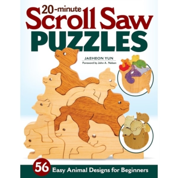 20-Minute Scroll Saw Puzzles (häftad, eng)