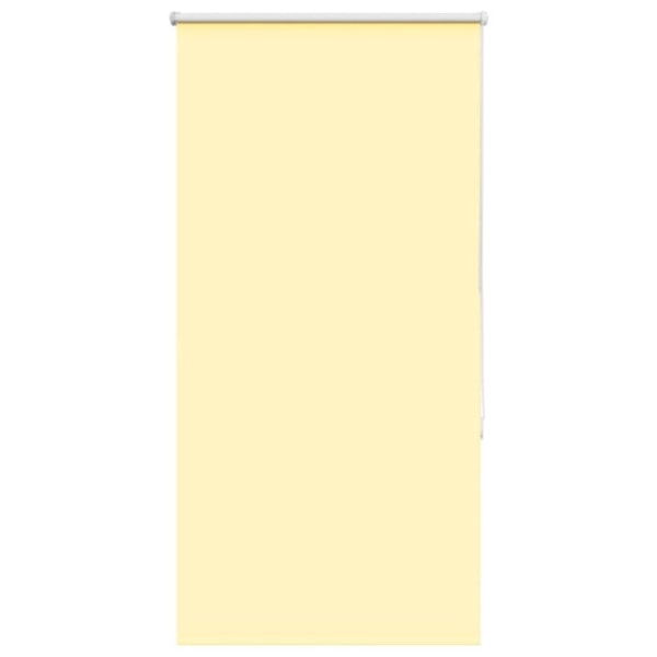 Rullgardin mörkläggningsgul 80x130 cm tygbredd 75,7 cm