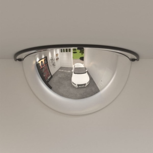 Trafikspeglar kupol 2 st Ø40 cm 180° akryl