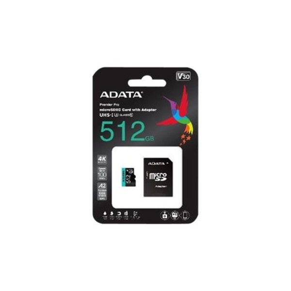 ADATA Premier Pro V30S - flash-minneskort - 512 GB - mikroSDXC UHS-I